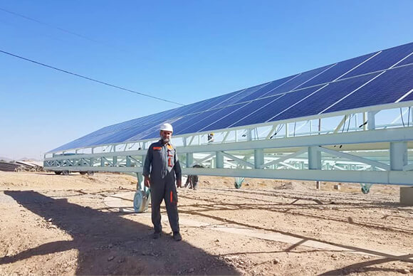 55KW On-grid power station system (1)
