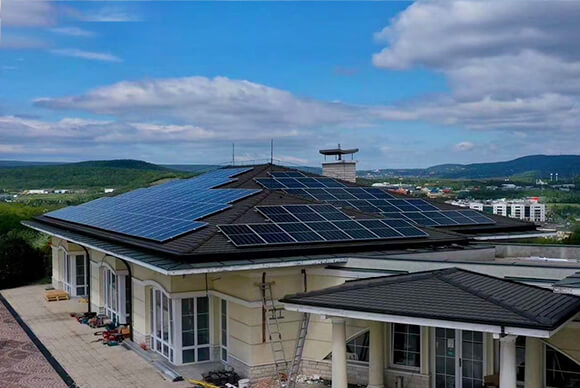 30KW solar roof off-grid power system (2)